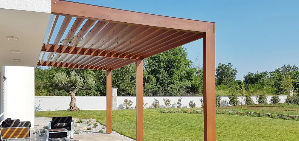 Pergola à Montory